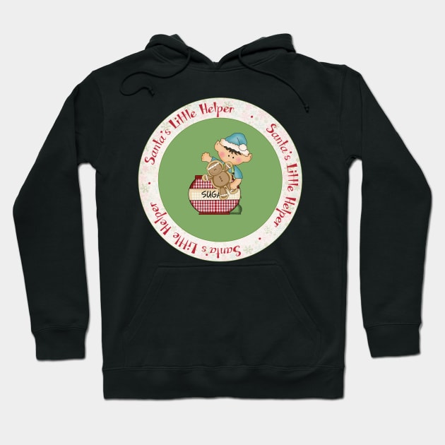 Christmas Products - Santa's Little Helper Hoodie by tdkenterprises